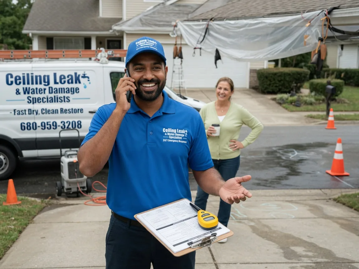 Ceiling Leak Cleanup Lafayette Hill, PA FAQs